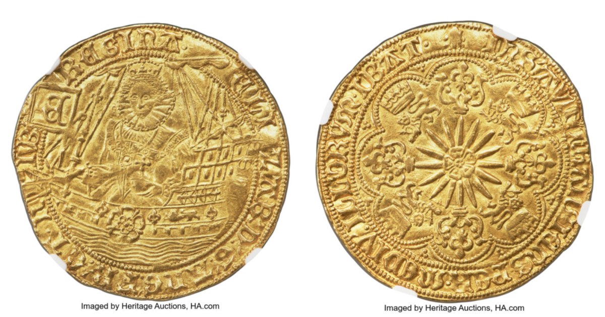 Elizabeth I'eAit Madeni Para Rekor Fiyatla Satıldı