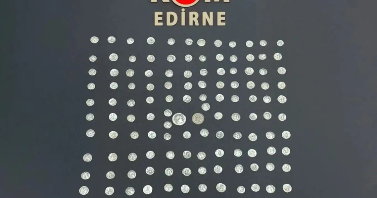 Edirne'de tarihi eser operasyonu: 2 tutuklama