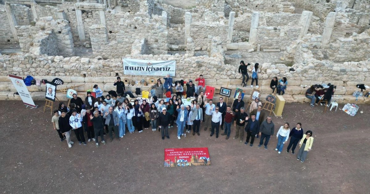 Öğrenciler Olympos’ta Sanat Ve Tarih Buluştu