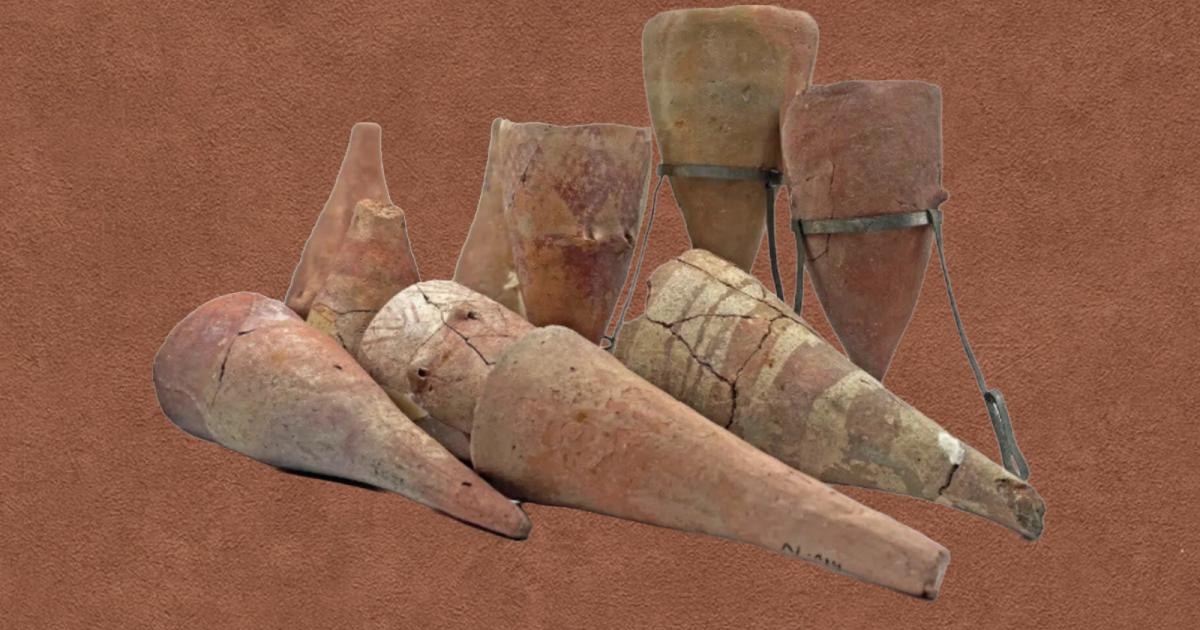 Ortadoğu'nun Gizemli Koni Kapları: Antik Balmumu Lambaları