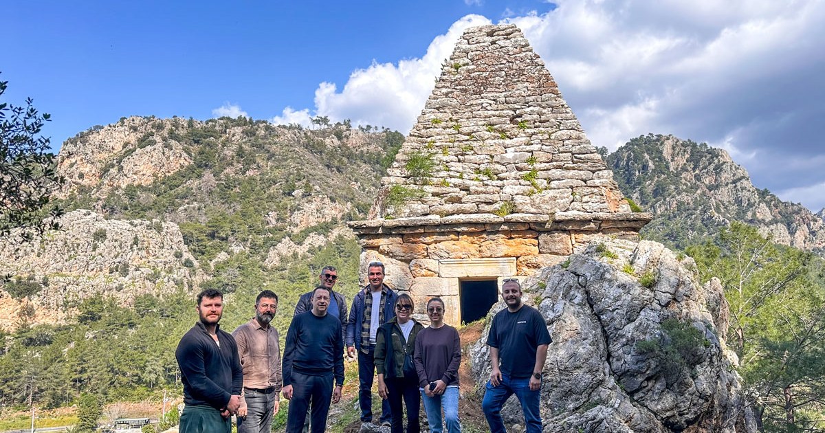 Marmaris’te Helenistik Dönem Piramit Mezarı Koruma Altına Alındı