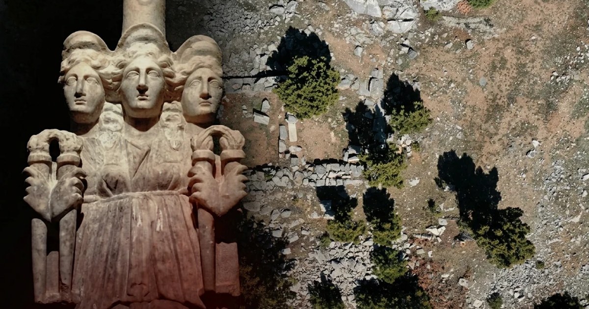Isparta Yalvaç’taki ‘Küçük Tapınak’ın Hekate’ye ait olduğu belirlendi