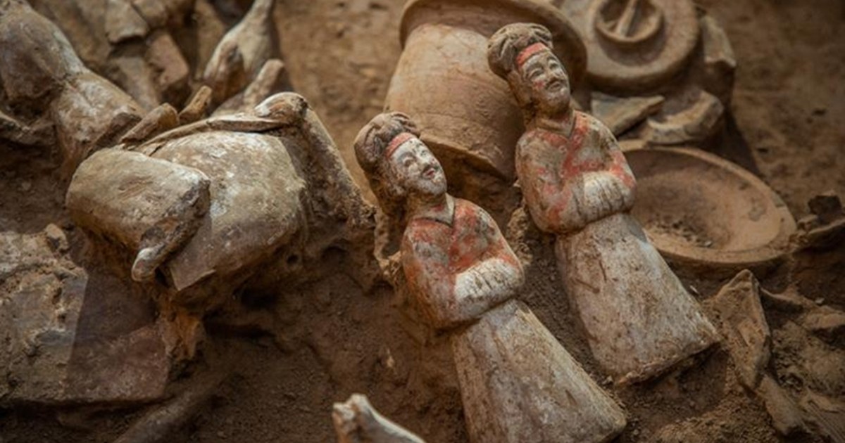 2,000-year-old Han Dynasty Liubo game boards unearthed in China