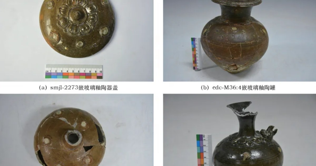1,500-Year-Old Glass-Inlaid Ceramics Shed Light on Silk Road Mysteries