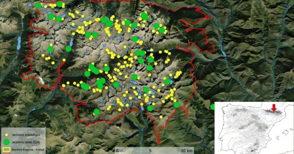 Une occupation humaine millénaire dans les Pyrénées réévaluée grâce à de nouvelles datations