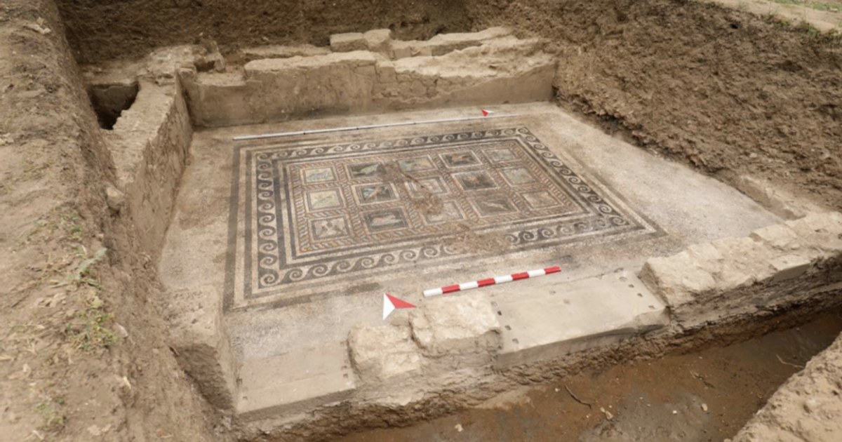 À Balıkesir, une mosaïque de 1800 ans révèle les noms d'animaux de compagnie romains