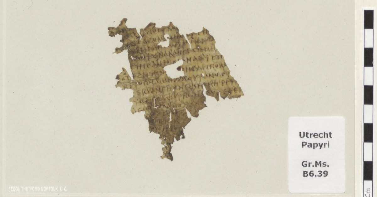 Hollanda'da Bir Kütüphane Rafında 1700 Yıllık Odysseia Parçası Bulundu
