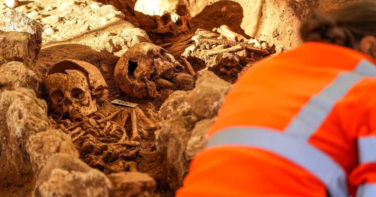 France : Une vaste nécropole médiévale mise au jour lors du chantier du canal Seine-Nord Europe