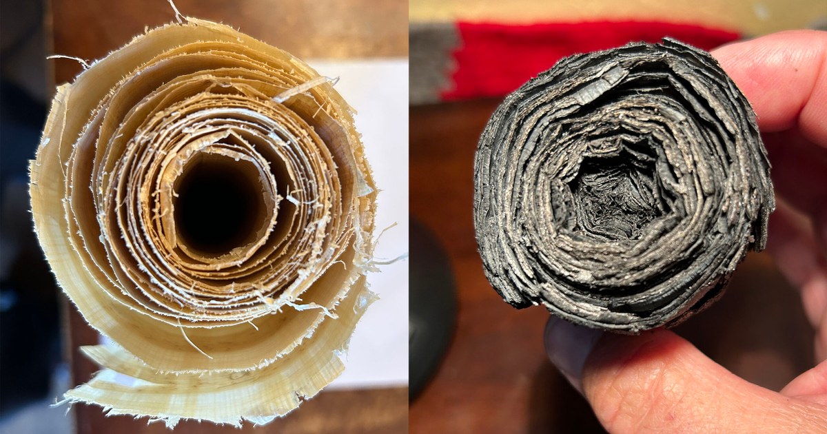 Ils brûlent leurs propres manuscrits pour déchiffrer des papyrus carbonisés vieux de 2 000 ans